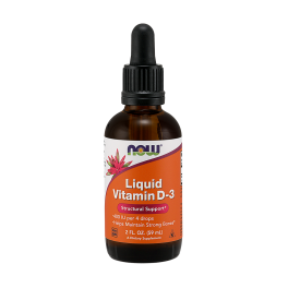 NOW Liquid Vitamin D3 (400ЕД) 59 мл