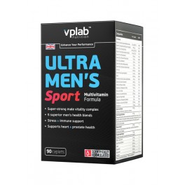 VP-Lab Ultra Mens sport Multivitamin Formula 90 табл